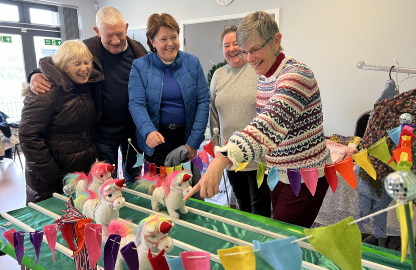 So Much More than Stitching: Local MP Maria Miller catches up with Oakley Stitchers to find out what drives the charity